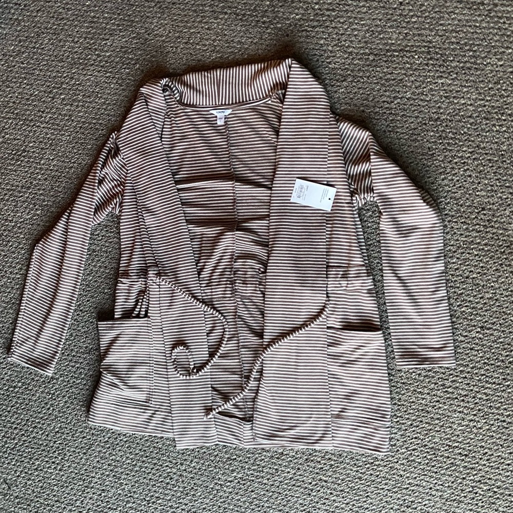 Striped cardigan